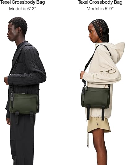 RAINS Texel Crossbody Bag – Versatile Waterproof Crossbody Bag for Men and Women