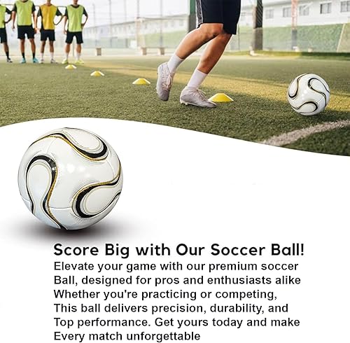 Miniatura 7 de Copa del Mundo 2006 - Réplica del balón de fútbol de 2006, icónica pelota de partido de Alemania, perfecta para jugar, coleccionistas y un gran