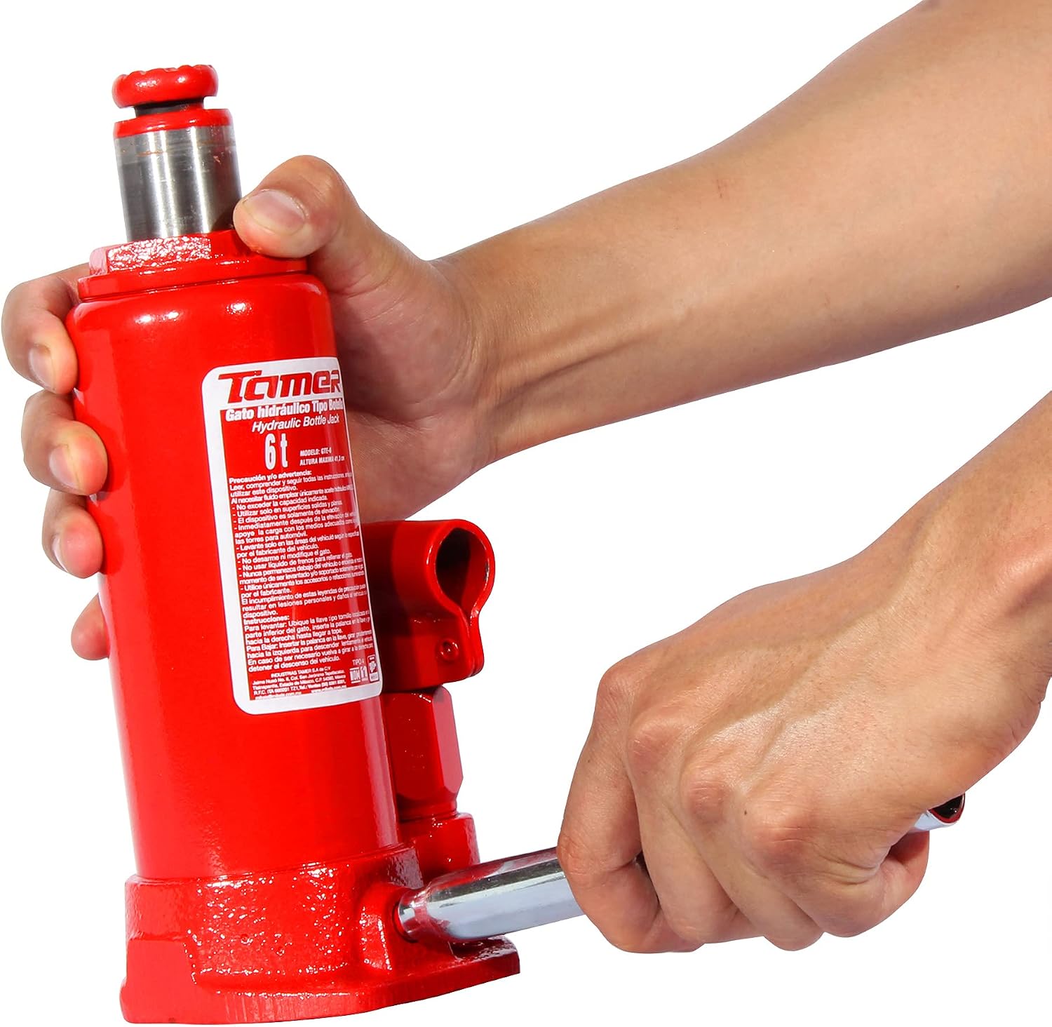 Mikel's GTE-6 Hydraulic Bottle Jack 6 Ton (13,000 lb)