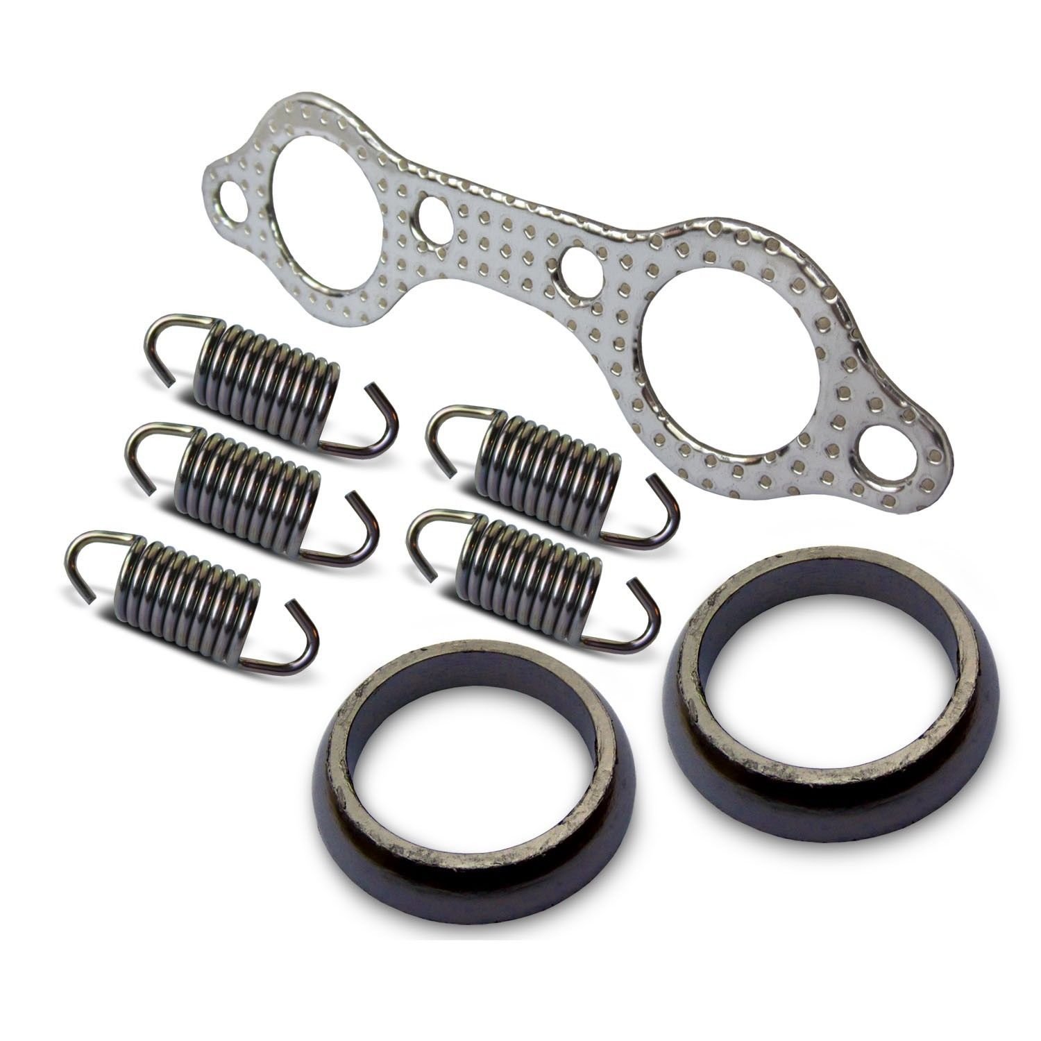 Exhaust Gasket and Spring Rebuild Kit Replacement for Polaris Sportsman 600 700 – Replaces 5811511 3610047