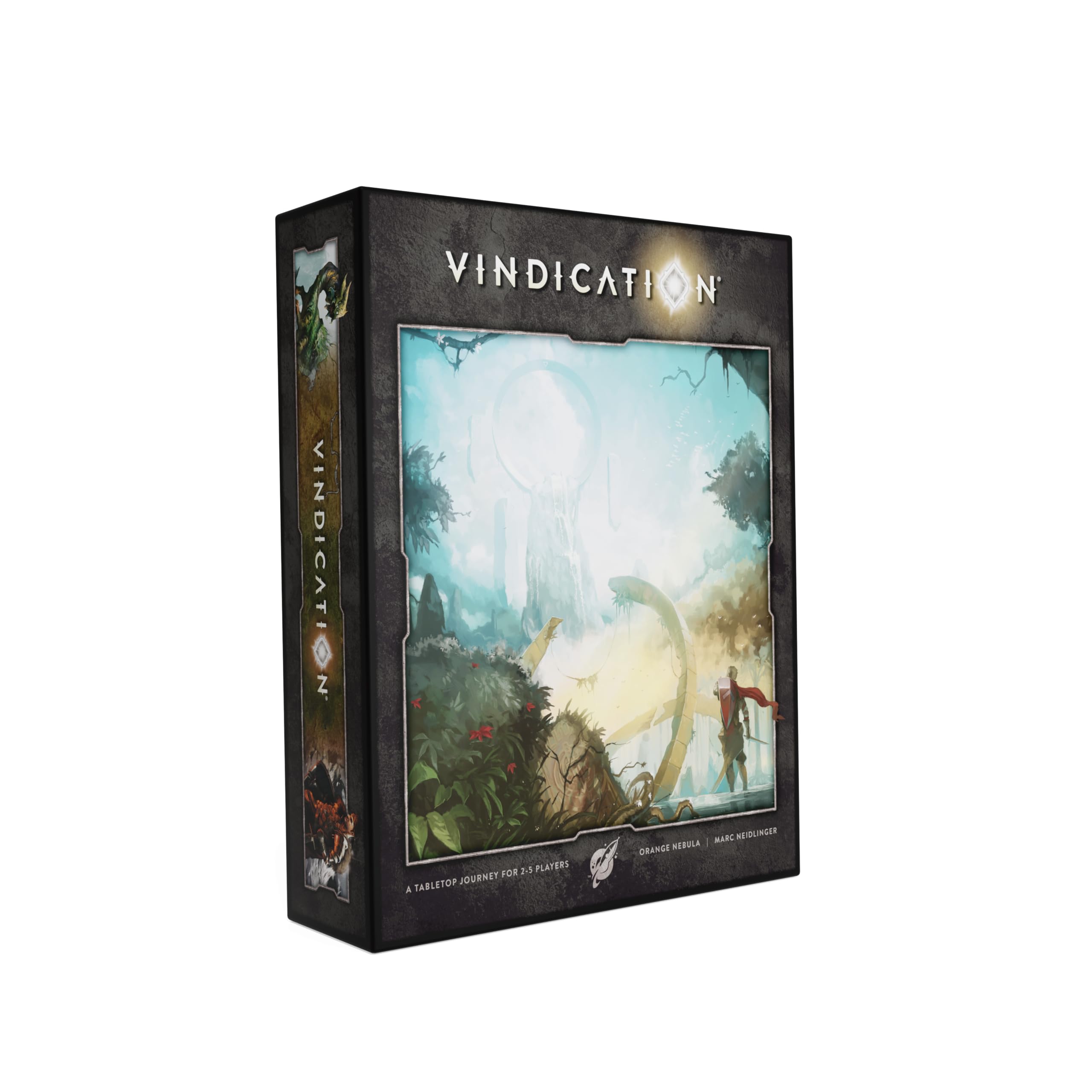 Orange Nebula Vindication Board Game (Kickstarter Edition) - 2-5 Players, Age 12+