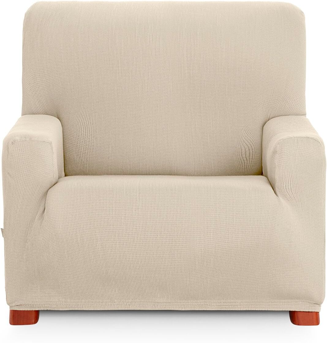 Eysa Ulises Elastic 1 Seat Sofa Cover, Ecru