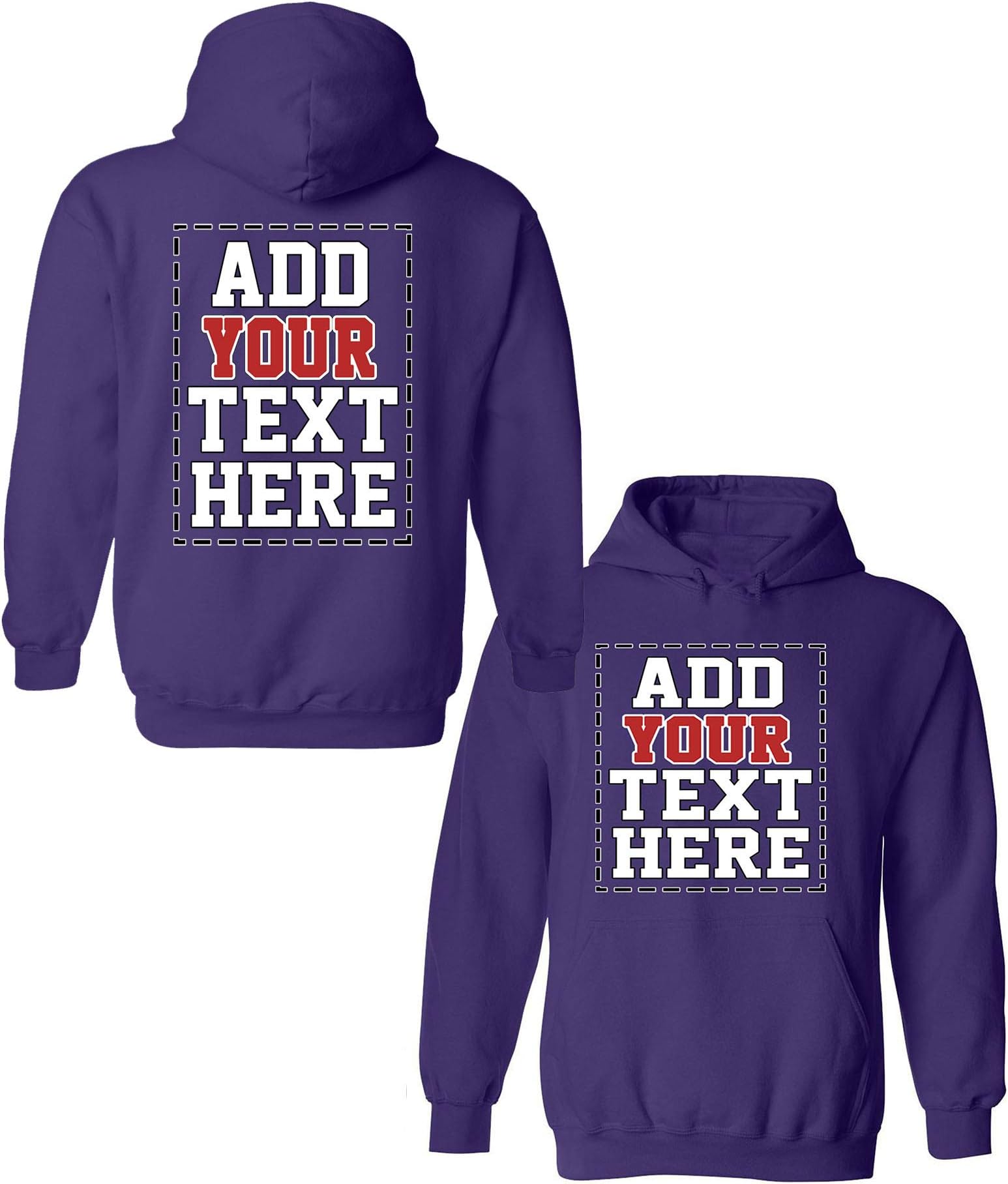 Design Your OWN Hoodie - Custom Hoodies for Men & Women - Personalized Hoodie