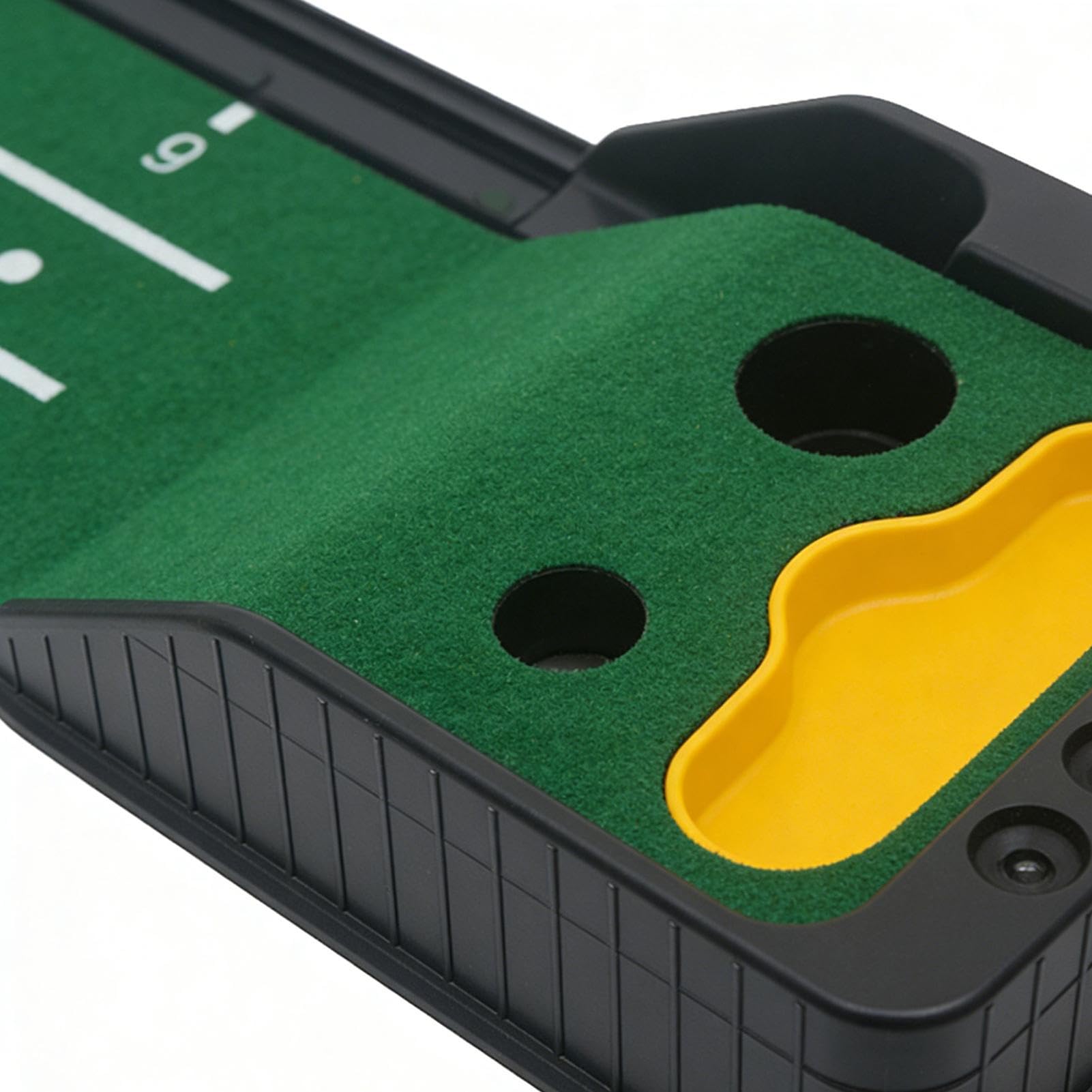 Golf Putting Mat Golf Übungspad in Grün zum Schlagen | Golfer-Trainingspad für Zuhause, Büro, Fitnessstudio, Garten, Rasen, Terrasse, Park