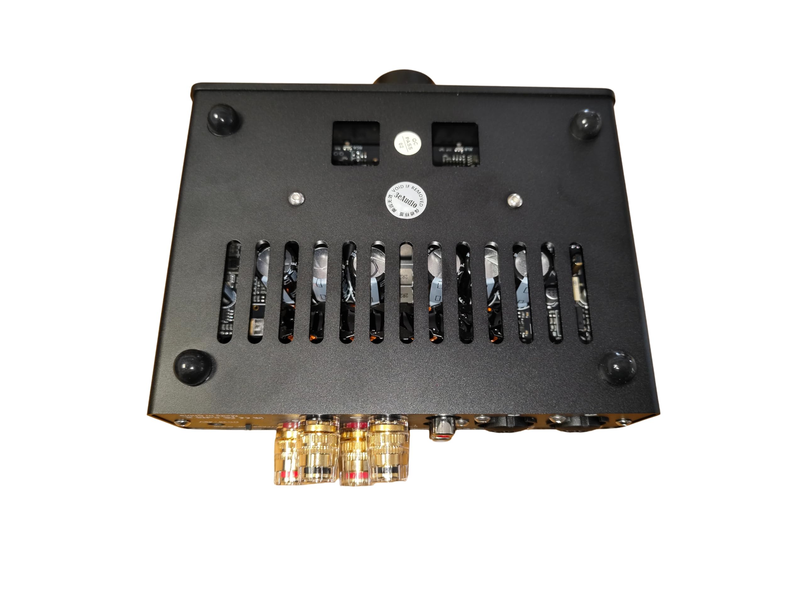 3e Audio A7 Amplificatore Integrato Hi-Fi Classe D 2x250W TPA3255 – compreso di alimentatore GAN 48v 5A - Compatto, Bilanciato, Audiofilo