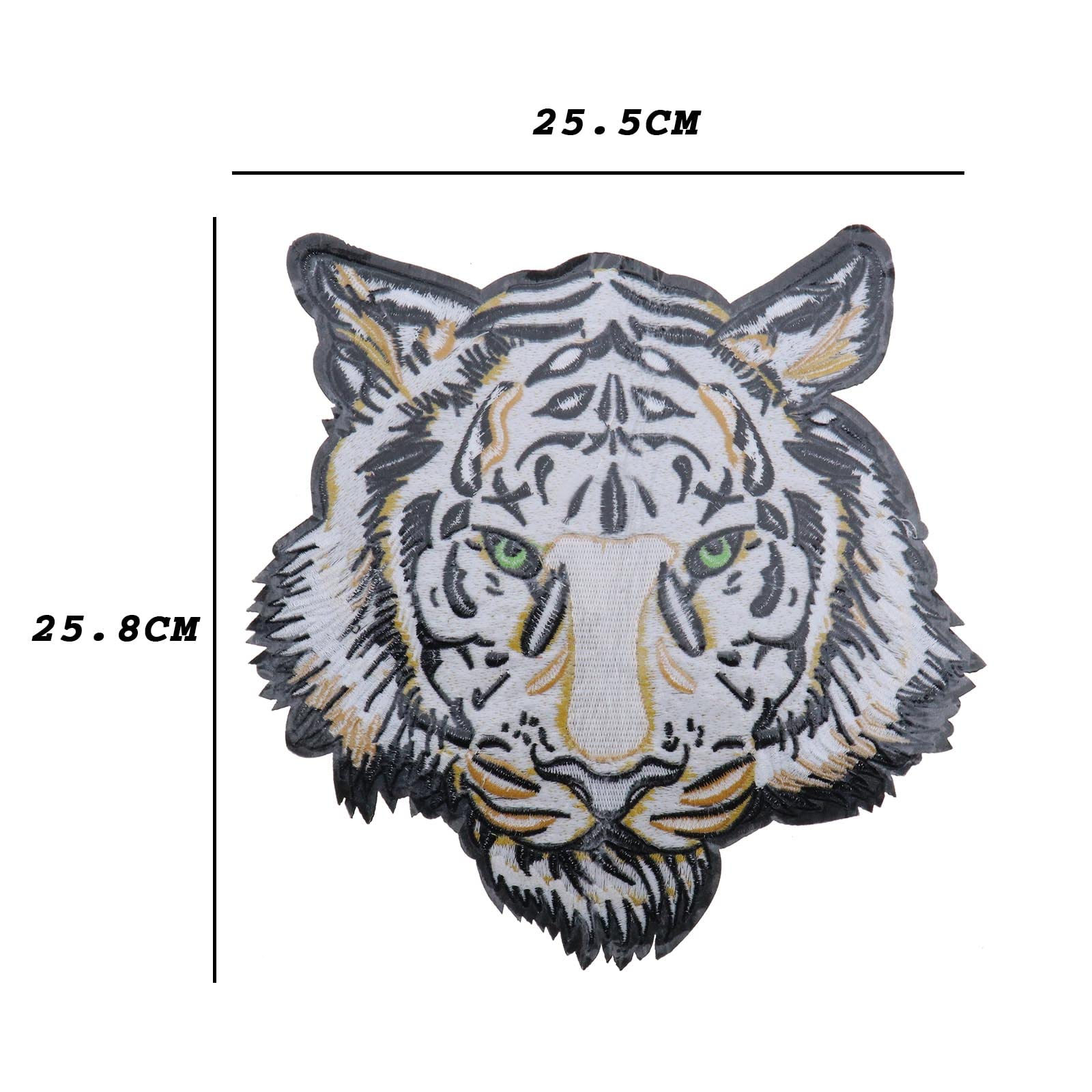Toppe TIGRE immagini termoadesive animali toppe termoadesive per