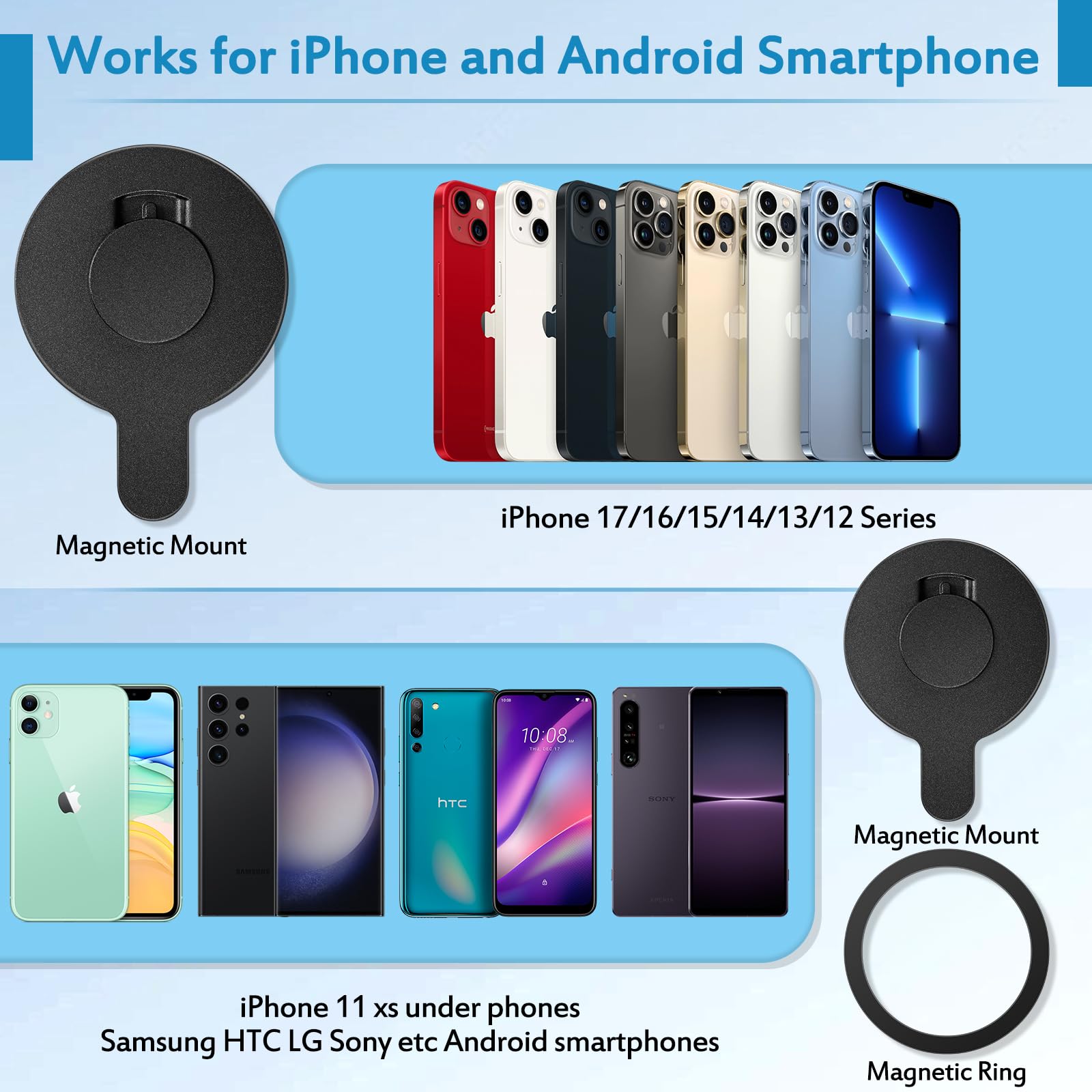 Amazon.com : Magnet Clamp Adapter Holder for Insta360 Flow 2 Pro