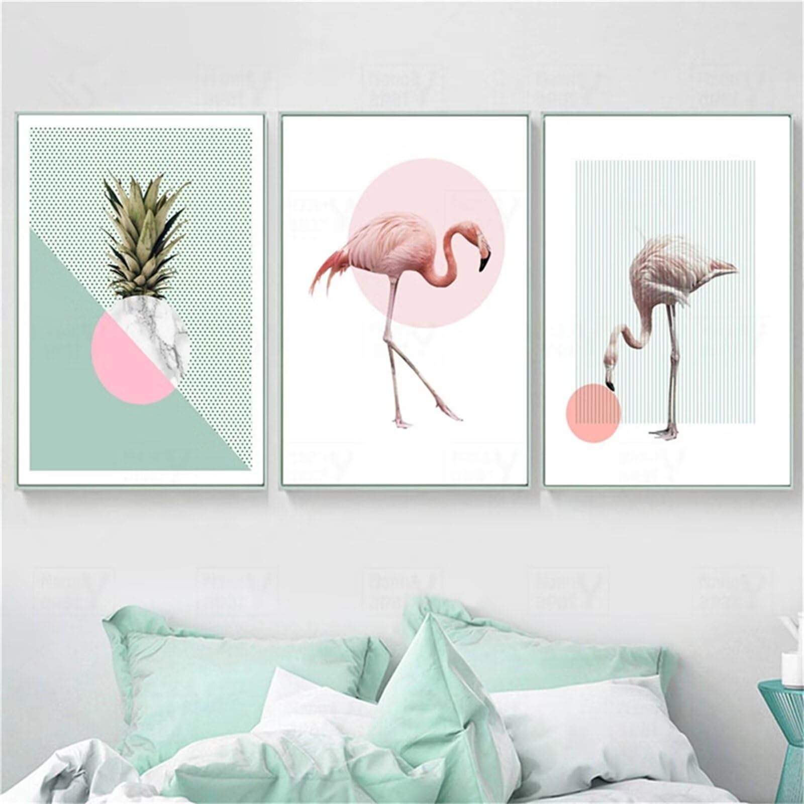 Broderie diamant tropical 5D pour illuminer les murs de votre salon pendant les vacances