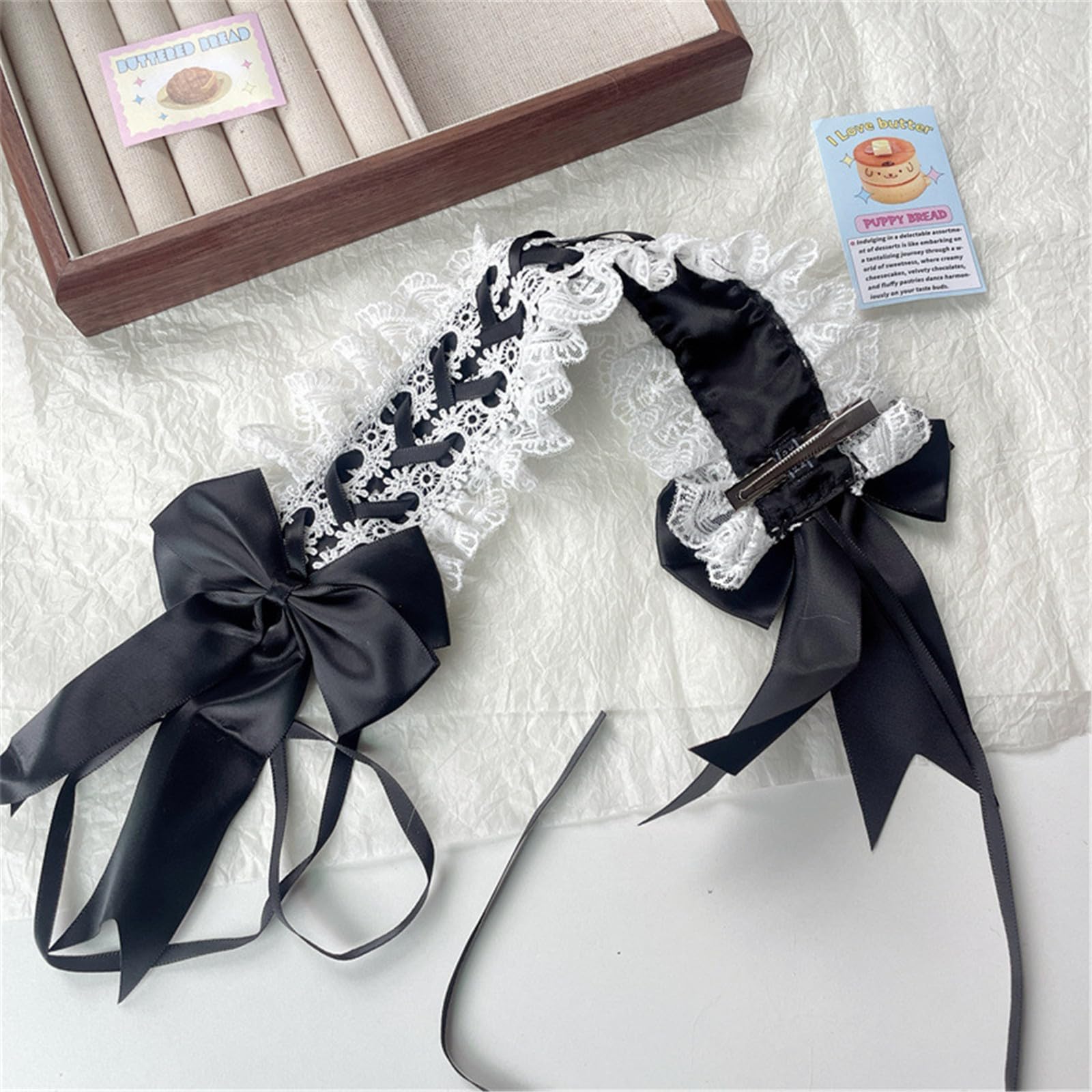 1 Paire Oreilles De Chat Épingles à Cheveux - Accessoires Cosplay, Halloween, Bal De Fin D'Année - Noir Léopard