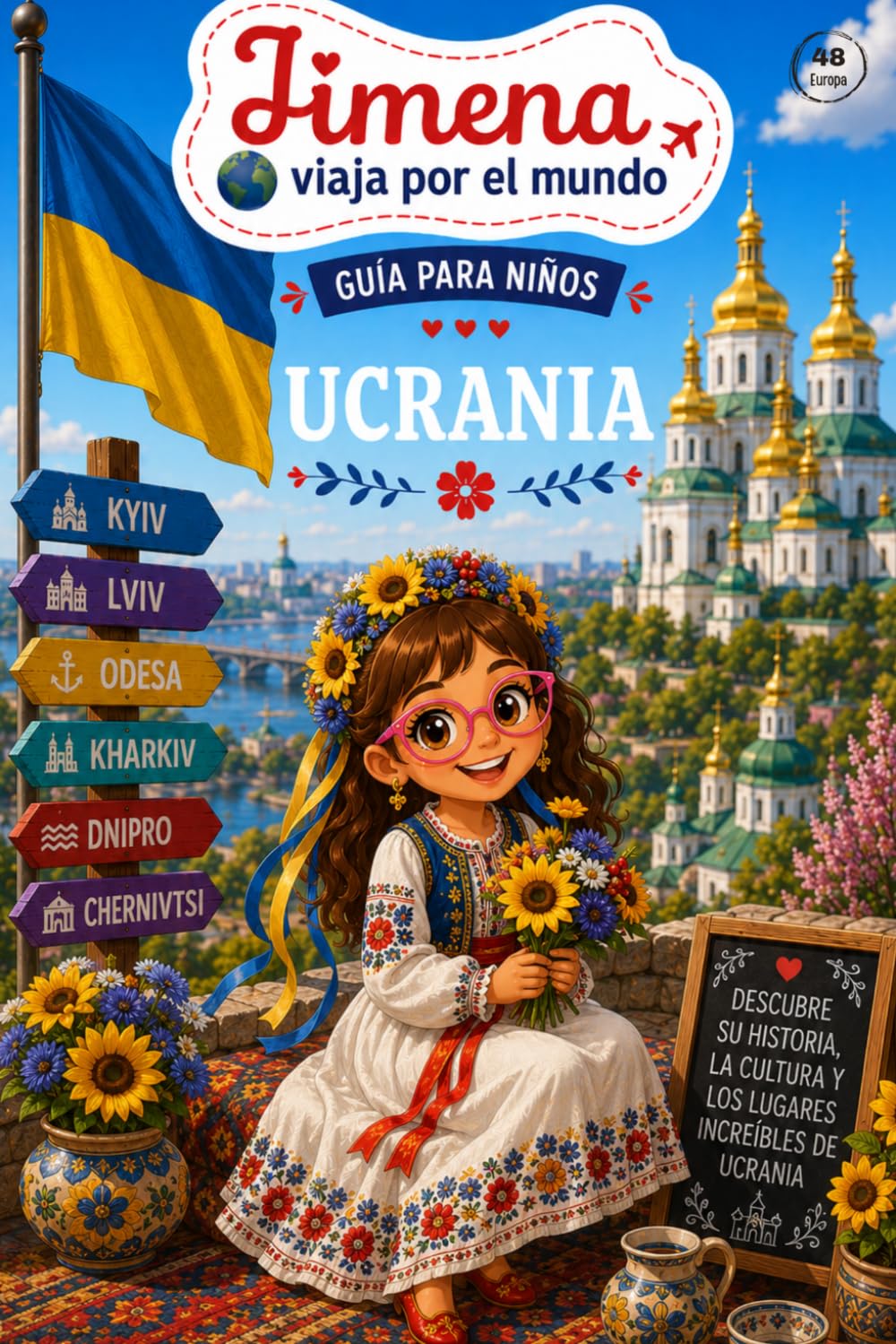 Guía de Ucrania para niños: Viaja, aprende y descubre con Jimena (Jimena viaja por el mundo)