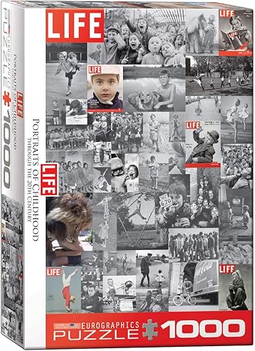 Life Portraits of Childhood Through The XX Century - Rompecabezas de 1000 piezas