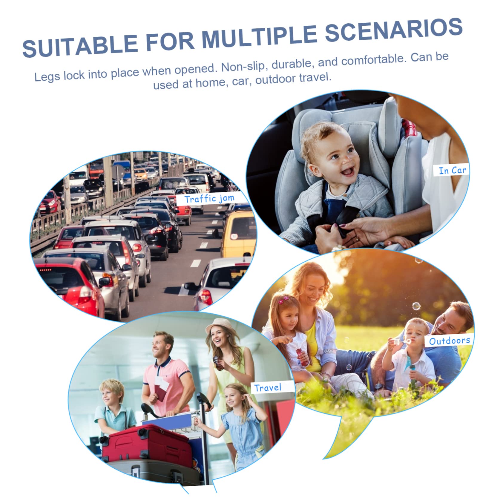 Orinal Plegable Portátil para Inodoro Infantil Resistente y Antideslizante Fácil de Transportar para Viaje Uso Coche y Exteriores con Diseño y Estructura