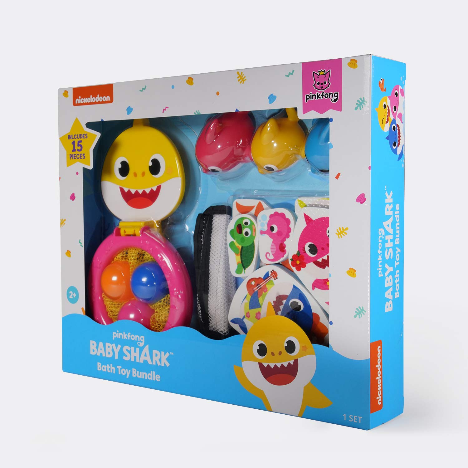 WowWee Pinkfong Baby Shark Official Bath Toy Bundle (Amazon Exclusive