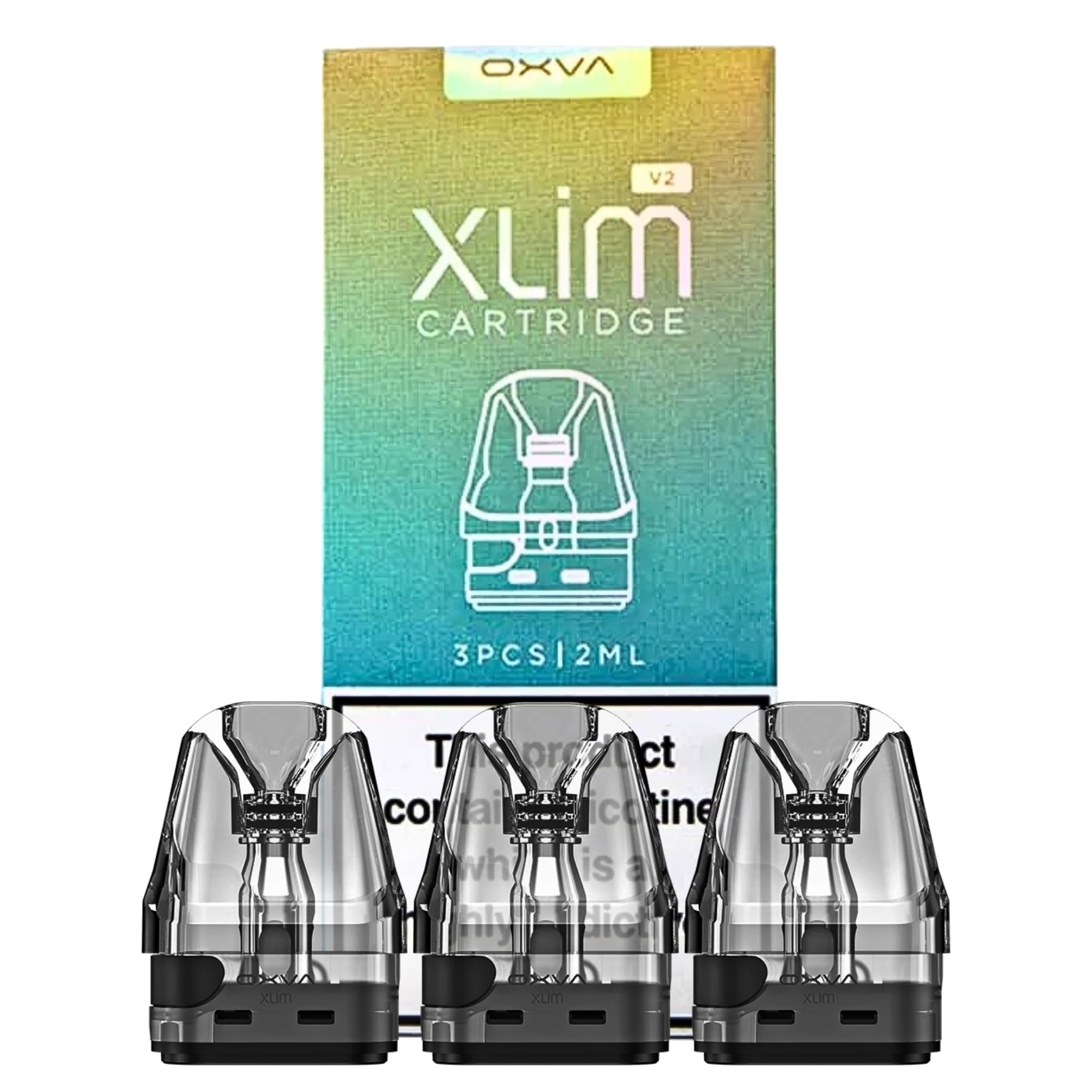 OXVA Xlim Pods - 3 Pack - No Nicotine (0.8 ohm)