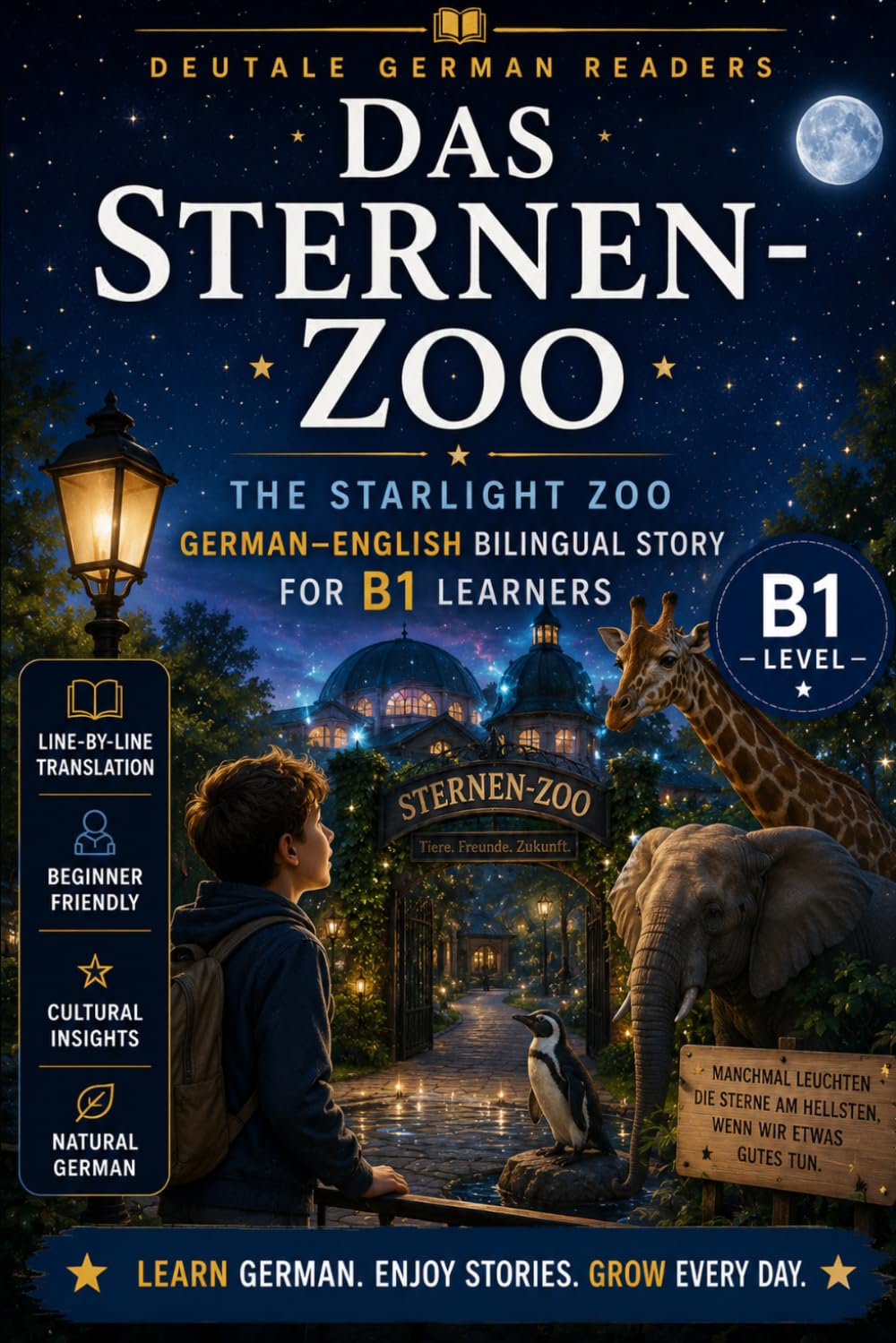 The Star Zoo: German-English Bilingual Story for B1 Learners | DeuTale: learn german through stories (German-English Bilingual Stories — B1 | DeuTale)