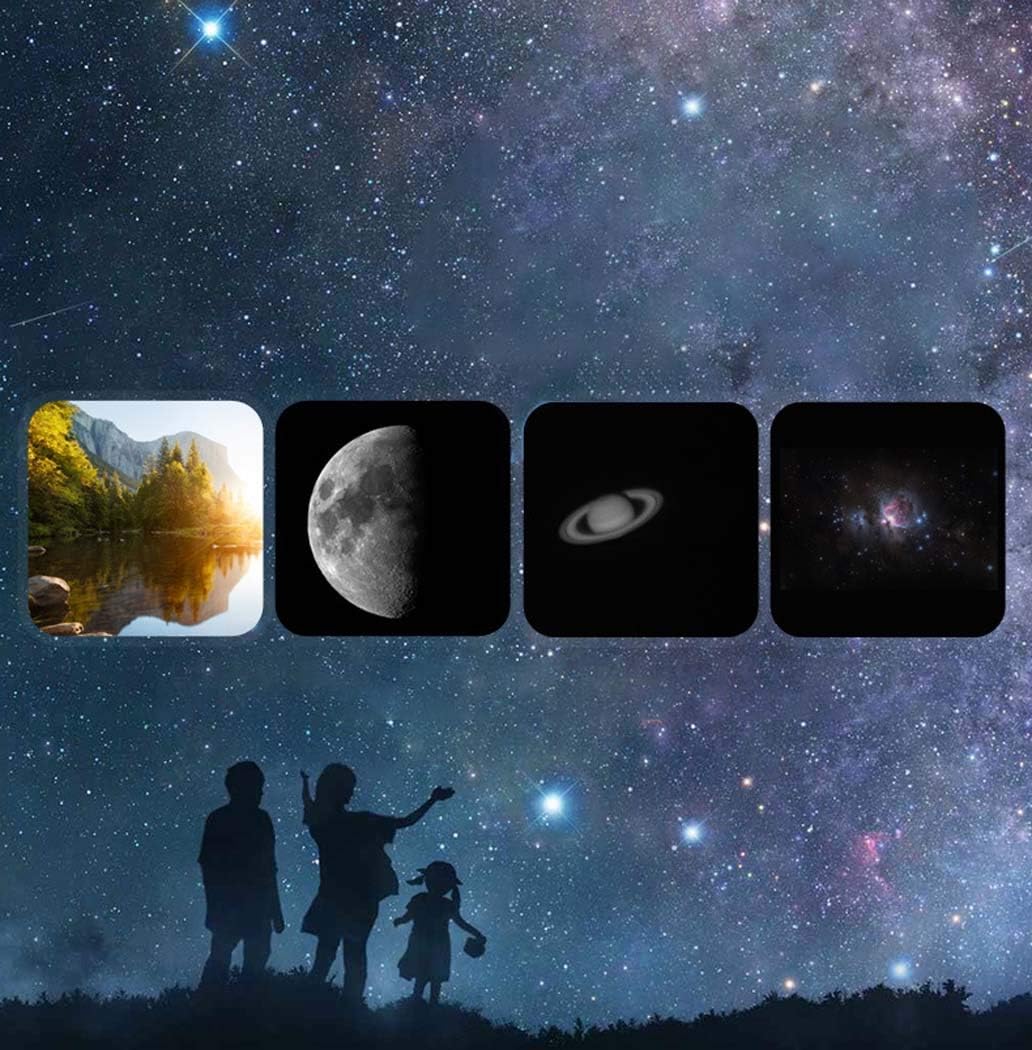 Monocular Telescope Zoom Deep Space Adult Astronomical Telescope Professional Stargazing High Magnification 5000 for Traveling