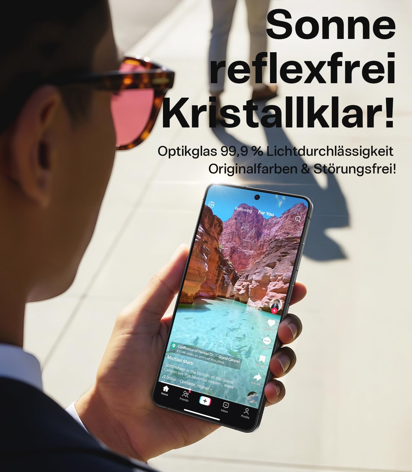 TORRAS für Samsung Galaxy S26 Ultra für Panzerglas [Nr.1 Drop-Schutz] Kratzfest Schutzfolie für Samsung S26 Ultra Folie 9H+ Härte Glas [Full Screen] Anti-Fingerabdruck, Kompatibel mit Hülle, 2 Stück