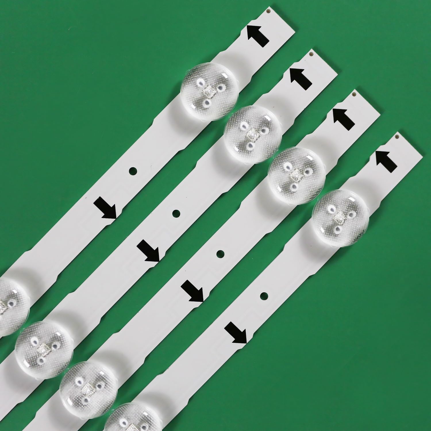 Bande de rétro-éclairage LED, 7 Lampes, 1/5/10 Kits, UE32J5120AK UE32J5100AK UE32H5000AK UE32H5000AW UE32H5000AS UE32H5500AK(1kit 4pcs)