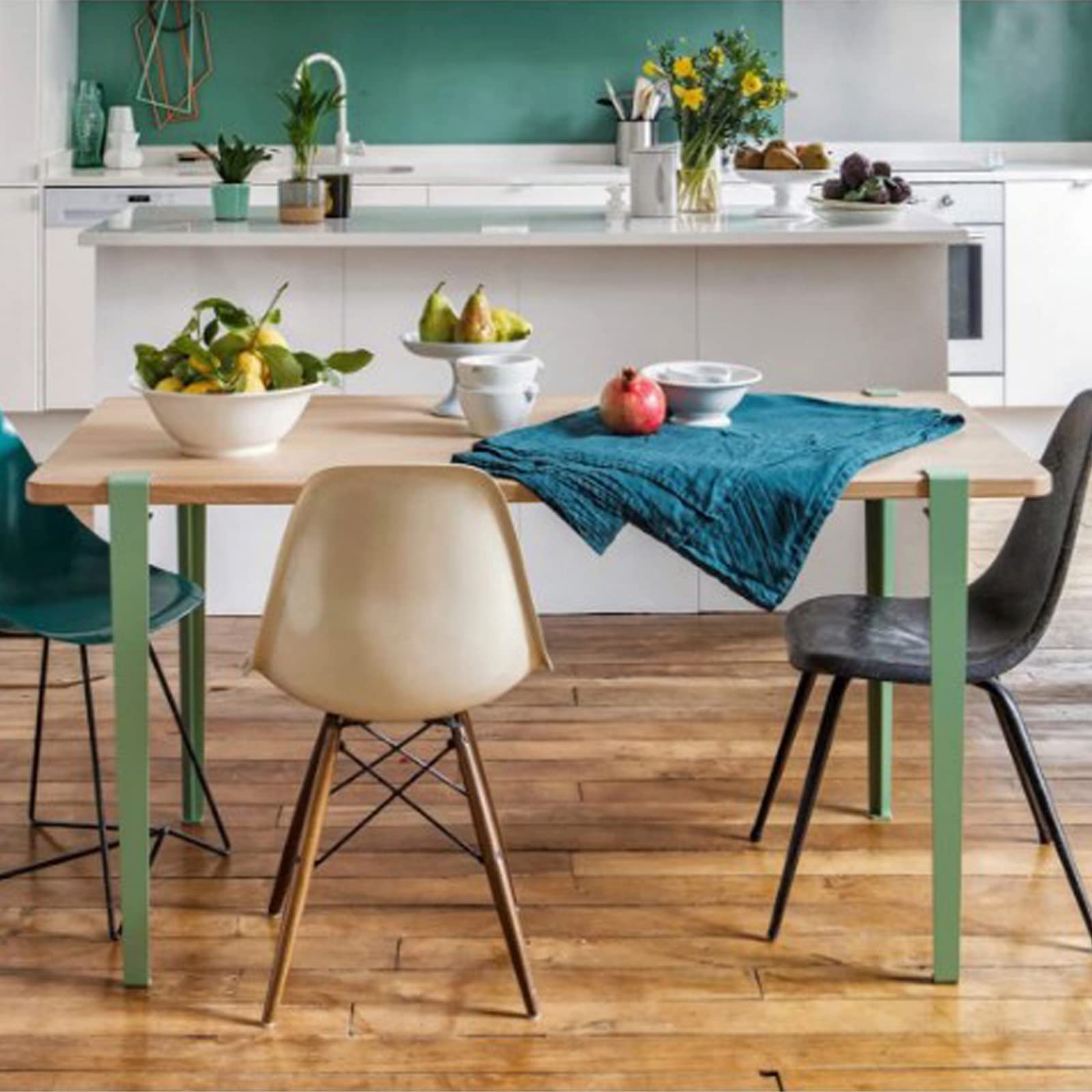 Amazon.co.jp: YUJIANHUAA Fクランプテーブル脚 71cm 家具 テーブル脚