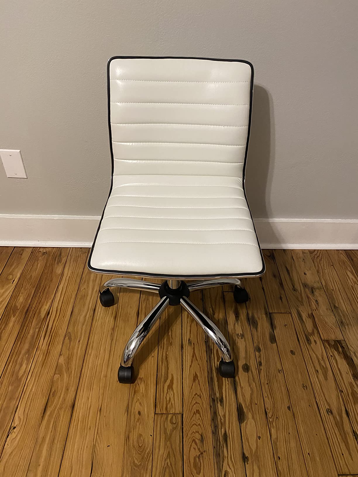 15/mo Finance Flash Furniture Alan Low Back Designer Armless Tan