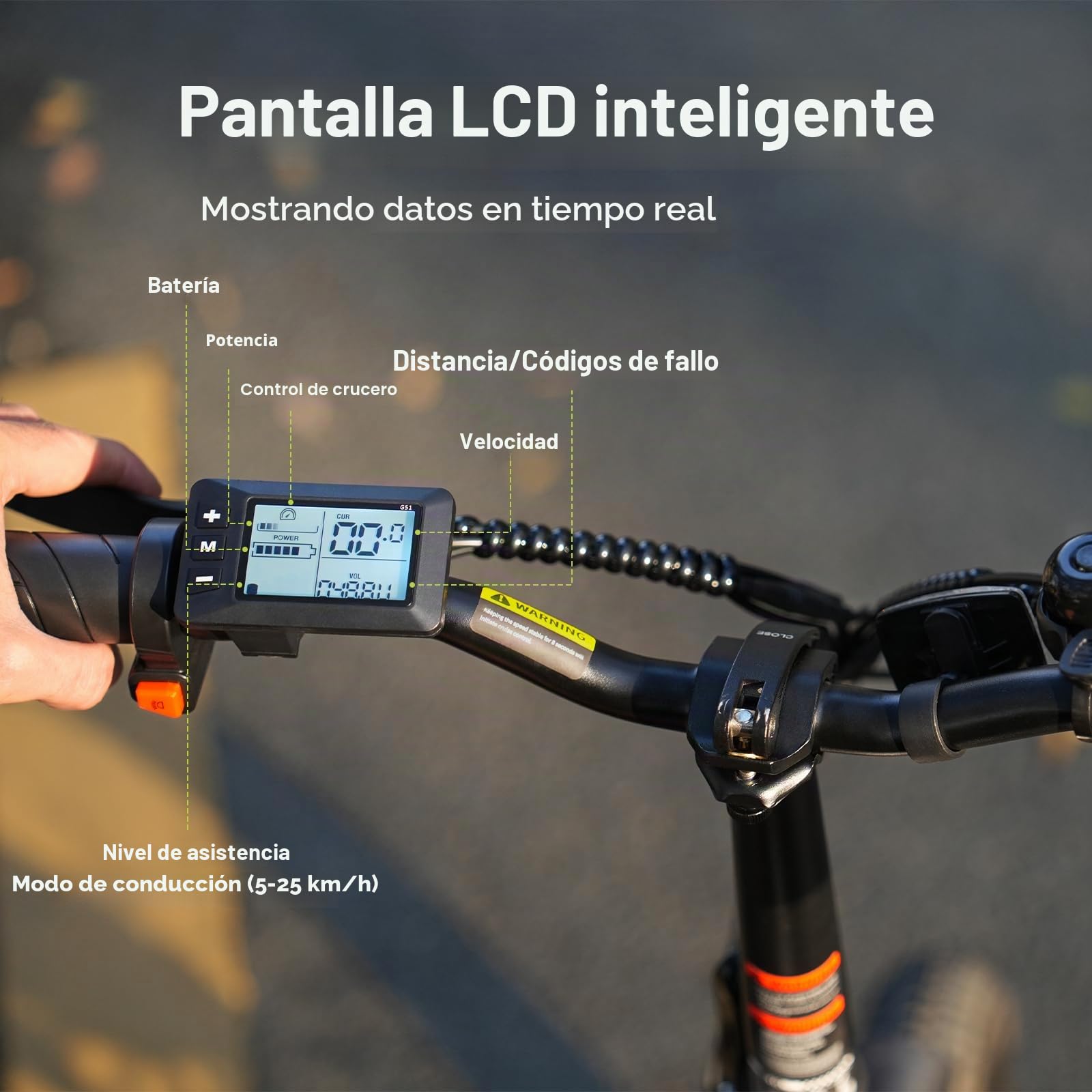 VDL Bicicleta Eléctrica para Adolescentes 16 Pulgadas, Batería Extraíble 36V 11,4/13Ah, eléctrica Urbana, Frenos de Doble Disco, Pantalla LED, Velocidad hasta 25km/h