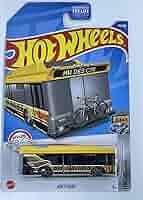 100% ホットウィール BUGS & BUSES Hot Wheels 2022 - Ain't Fare - Bus - Yellow - HW Metro 9/10