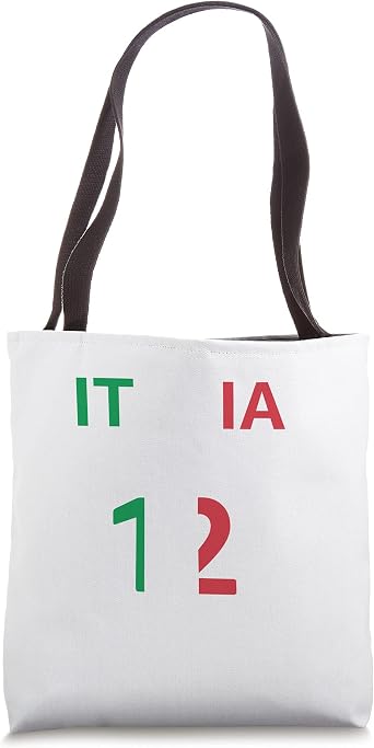 Flag Italia Tote Bag
