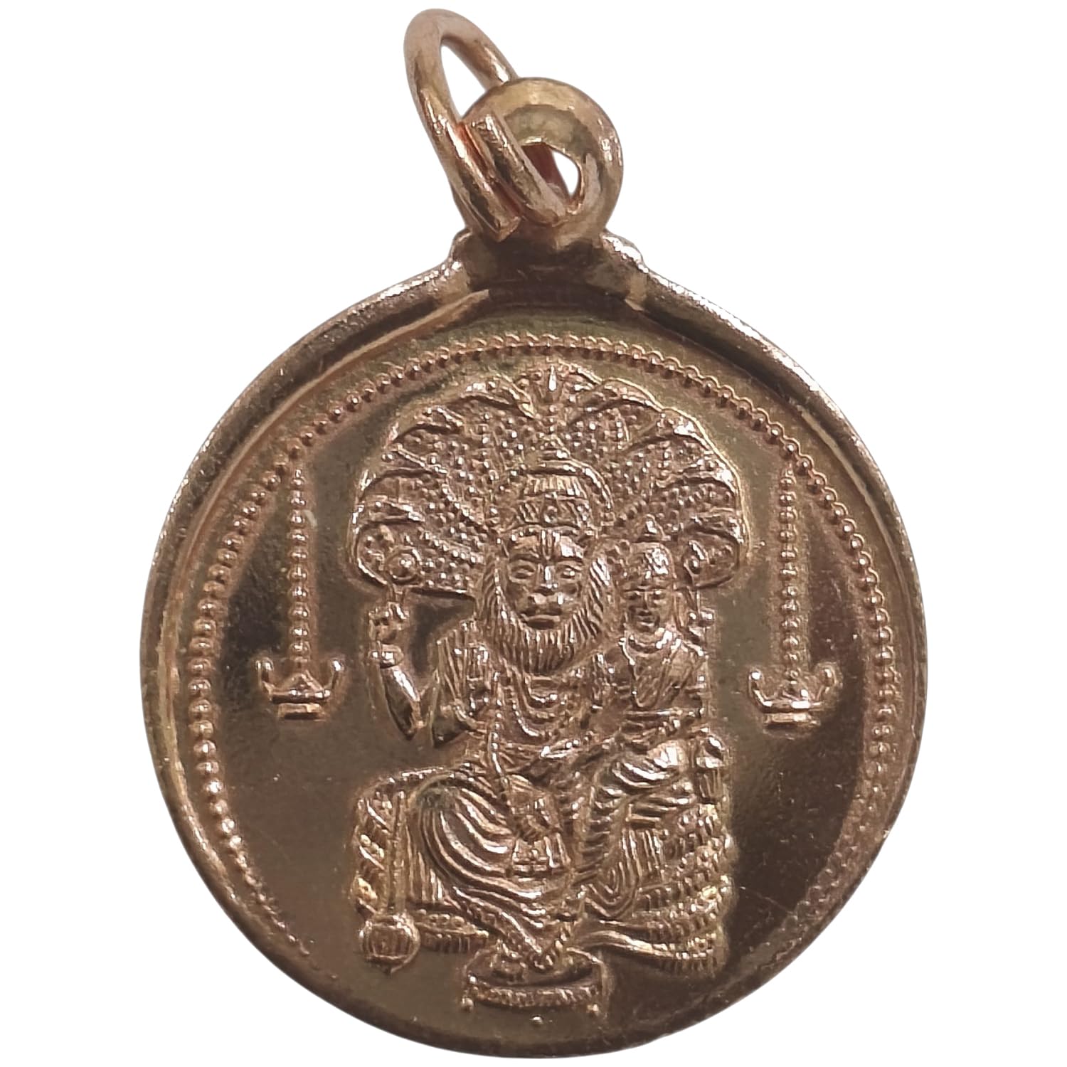 Lakshmi Narasimha Swami Copper Pendant-image-40