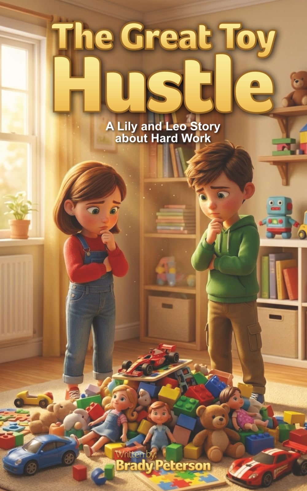 The Great Toy Hustle: A Lily and Leo Story About Hard Work