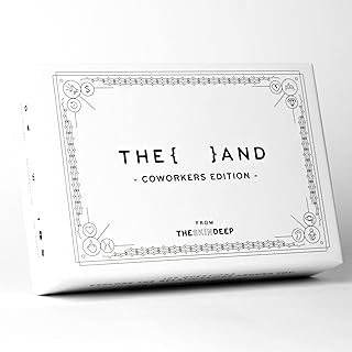 {THE AND} Coworkers Edition - 199 Icebreaker Conversation Cards for Workplace - Team Building Game for Work - Fun Office Activity to Break The Ice and Get to Know Your Teammates by The Skin Deep