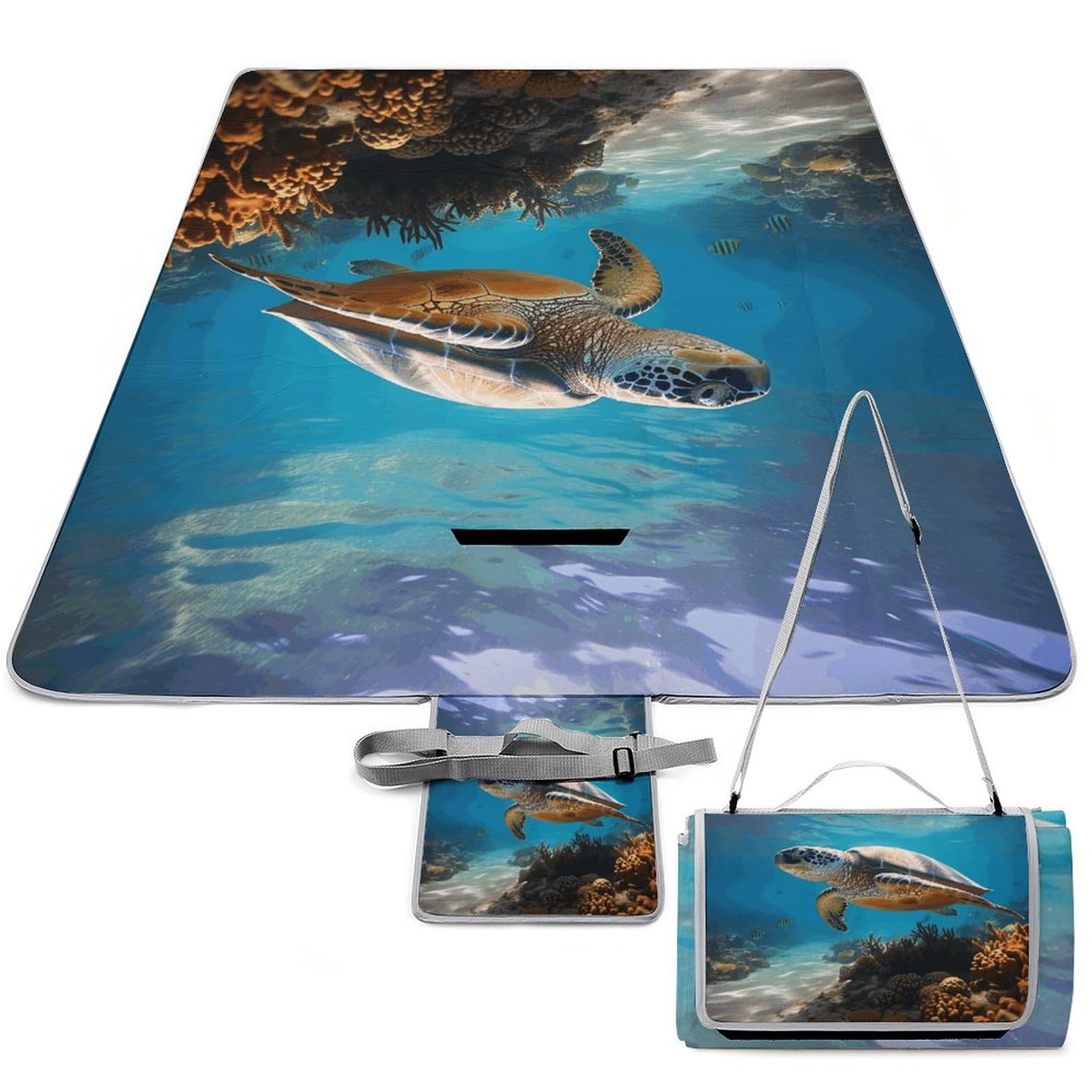 Couverture de pique-nique portable haut de gamme tapis d'extérieur imperméable et résistant