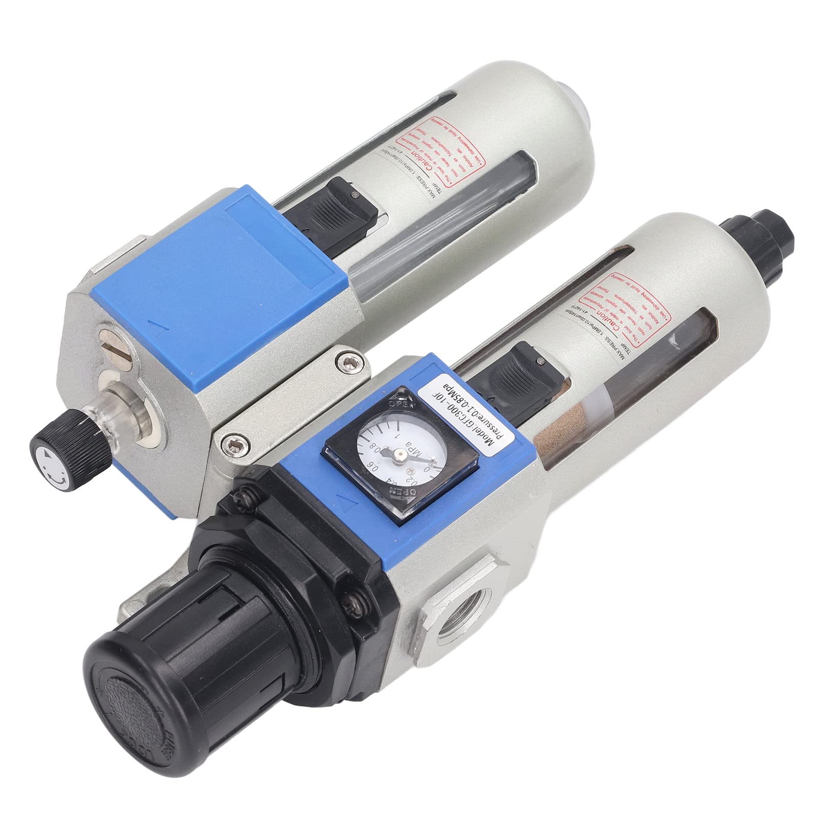 Essiccatore per utensili pneumatici, rimozione efficiente, filtro in lega di alluminio G3/8 pollici, di lubrificazione a olio, regolatore di pressione dell'aria