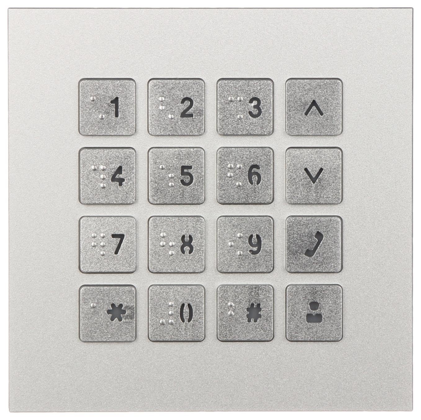 DAHUA VTO4202F-MK ESTACIÃ“N EXTERIOR MODULAR PARA VIDEOPORTERO IP CON TECLADO PARA SERIES VTO4202F-X