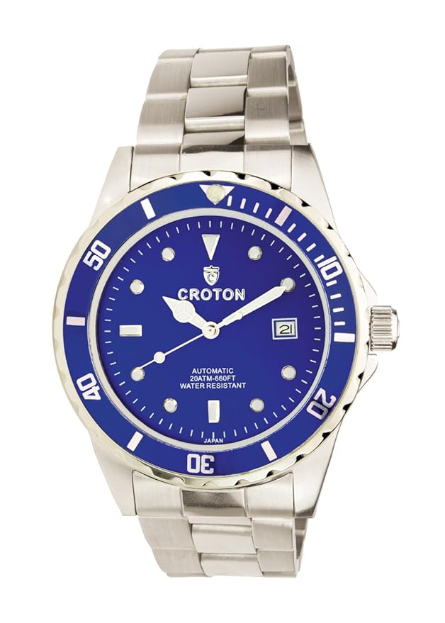 croton skeleton watch