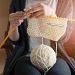 6 Taille Supports de maille en métal, en aluminium Fil de tricoter Support de mailles Aiguille de marqueur d'aiguilles Grandes broches de sécurité pour DIY Pulls de tricot Gants Crochet Artisanat Projets (6 Couleurs)