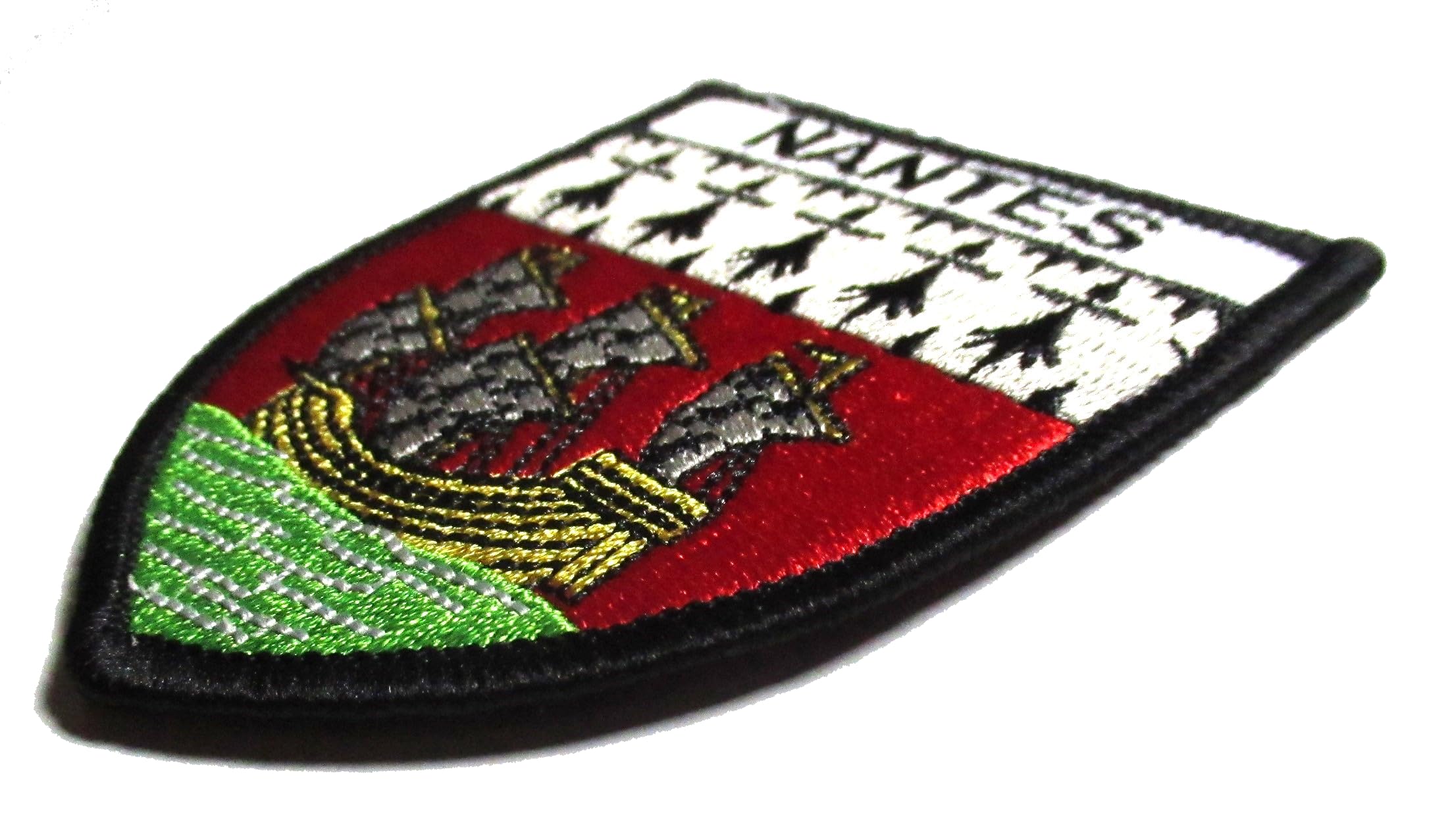 2x écussons MANCHE Autocollants 4x5cm Département 50