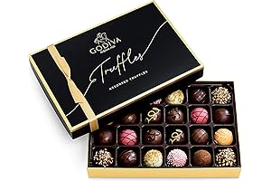 Godiva Chocolatier Signature Truffles Assorted Chocolates, Perfect for Chocolate Lovers