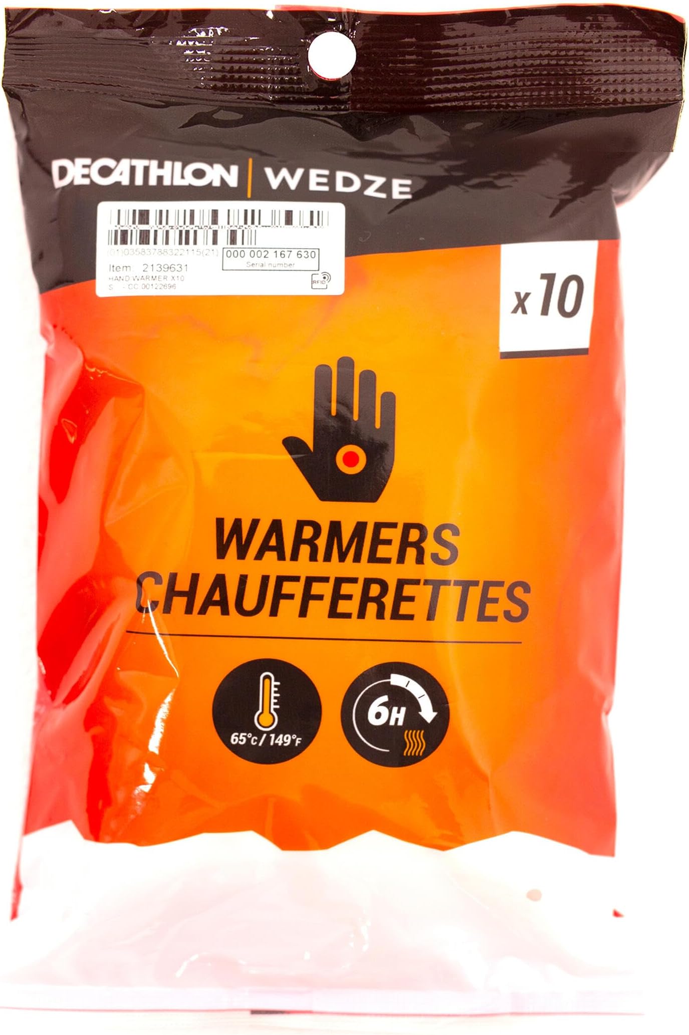 Decathlon Heat Pack Hand and Foot Heater for Winter, Warmer Pads for