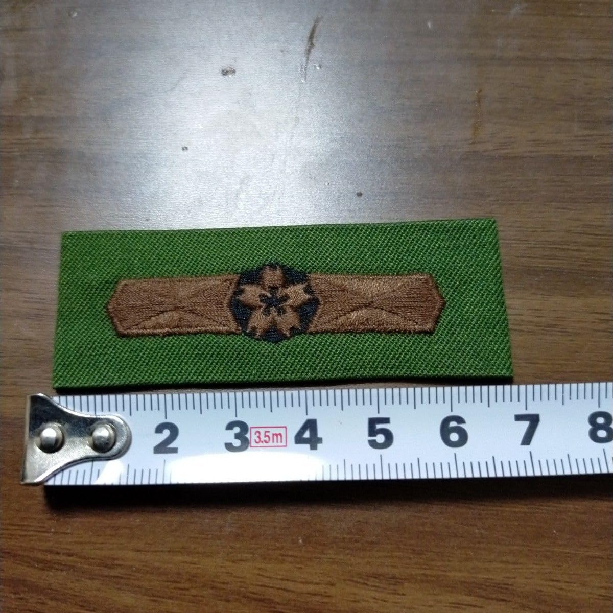 Amazon.co.jp: 陸上自衛隊《先任》 隊付准尉徽章!記念品!階級章