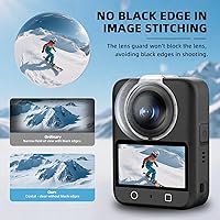 Vista 6 de Protector de lente + 2 protectores de pantalla para DJI Osmo 360, película de vidrio templado HD, cubierta protectora de lente de PC para Osmo 360