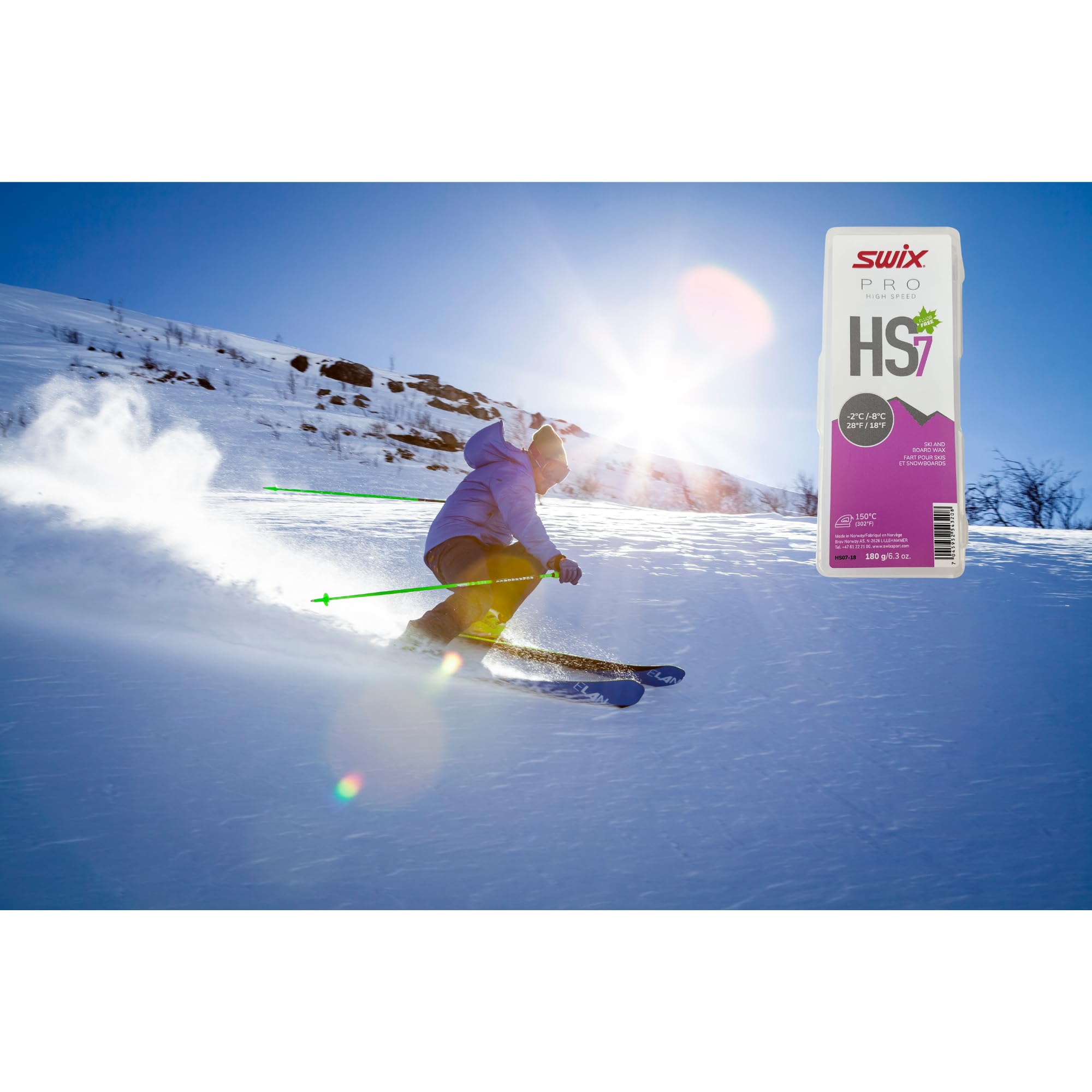 Swix Hs7-2ºc/-8ºc 180 G One Size