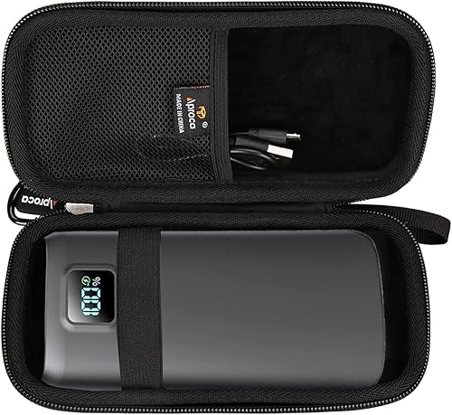 Aproca Funda de banco de energía compatible con LOVELEDI 40000mAh / Anker 20,000mAh / Pxwaxpy 30,800mAh / RGVOTA 38800mAh / Ekrist 25800mAh / FOCHEW