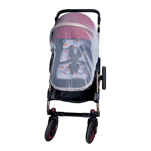 Miniatura 15 de Enovoe Mosquitera para cochecito, moisés, cuna, cubierta de mosquitera azul para bebés, para corrales, Pack N Plays, Mini cuna