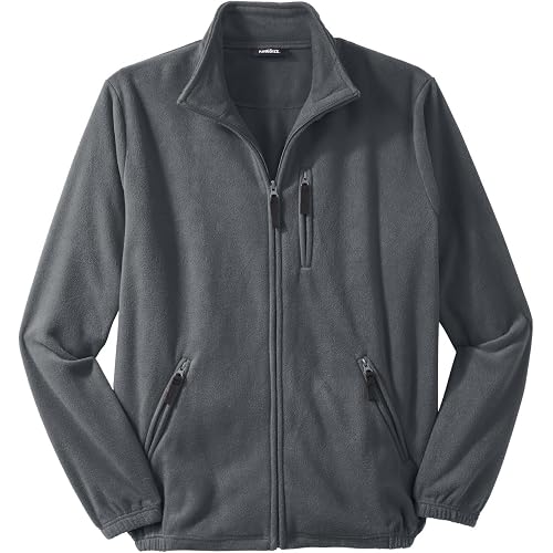 KingSize Explorer Plush Fleece Full-Zip Jacket