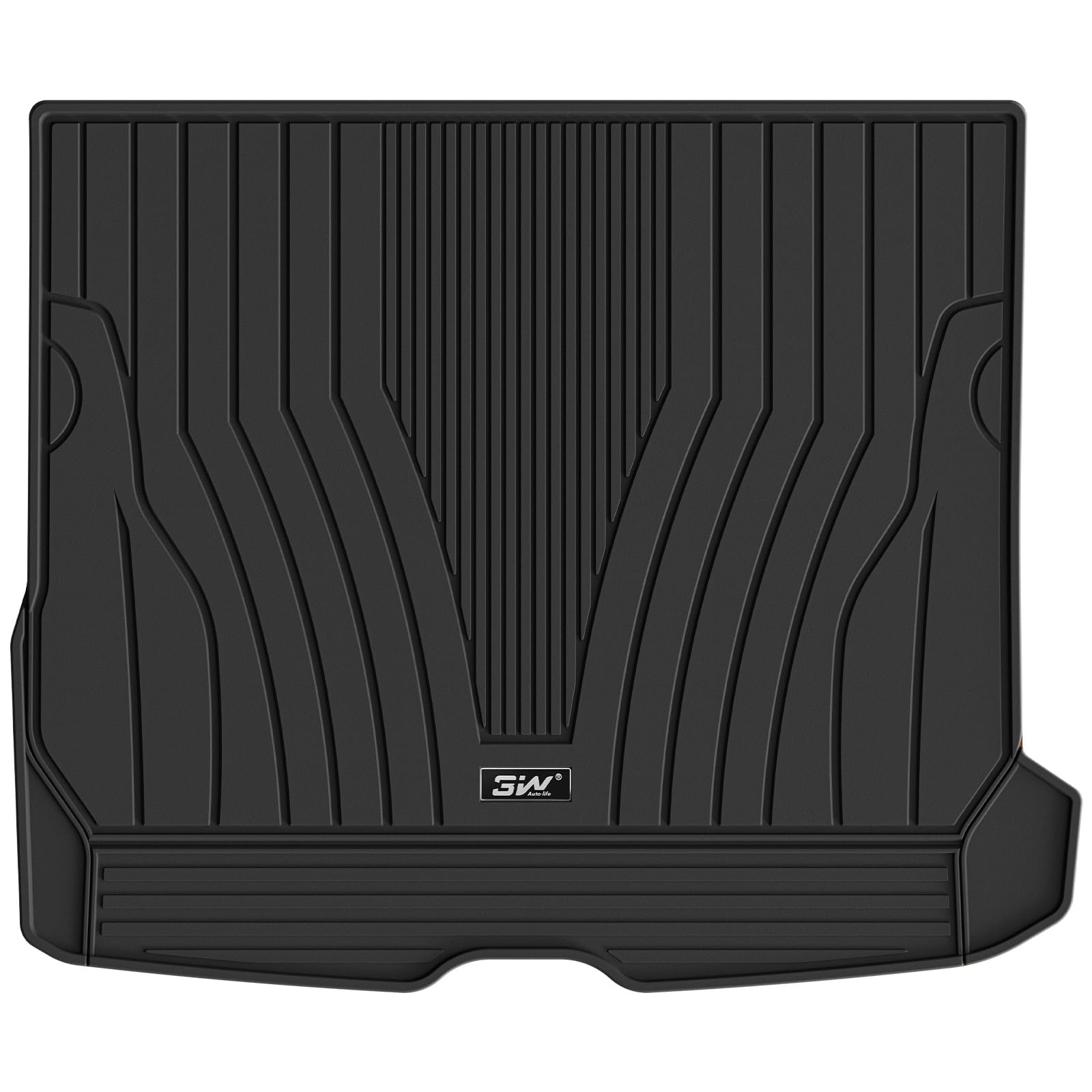3W Alfombrilla Maletero de Coche para Mercedes Benz GLC X253 2016-2022, TPE Alfombrillas Maletero para Todo Tipo de Clima para Benz GLC Juego Completo de Alfombrillas, Accesorios, Negro