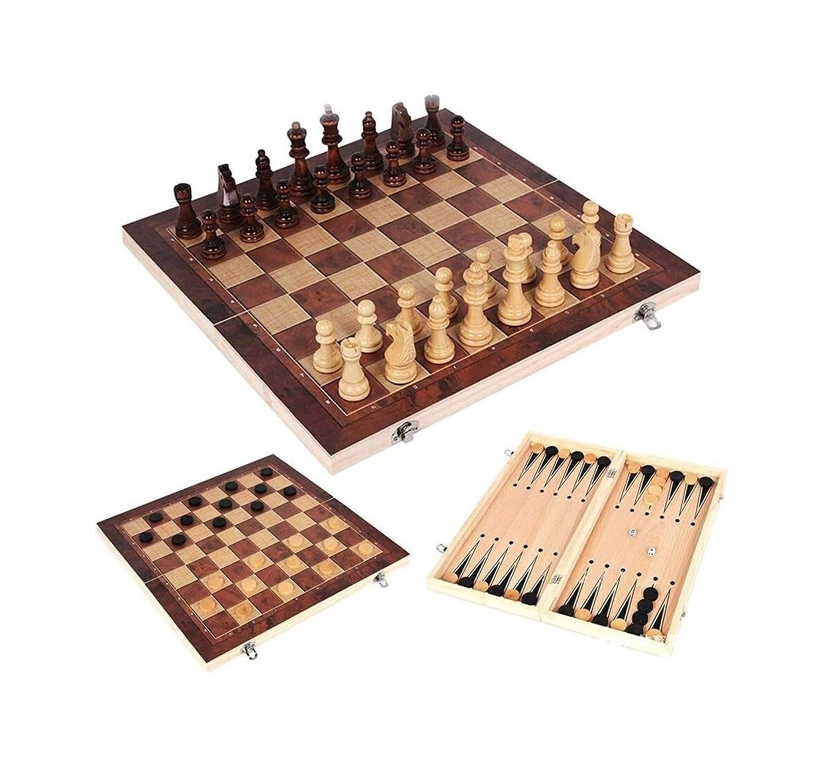 Set tavola Pieghevole 3 in 1 con Contenitore for Pezzi for Principianti for Bambini e Adulti(34 * 34cm/13.3 * 13.3inch)