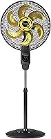 Ventilador de Coluna Mallory Chronos 140W, Silencioso, Com Controle Remoto, Hélice de 6 pás, Auto Desligamento Programável de até 7 Horas- PR – DR - 127V