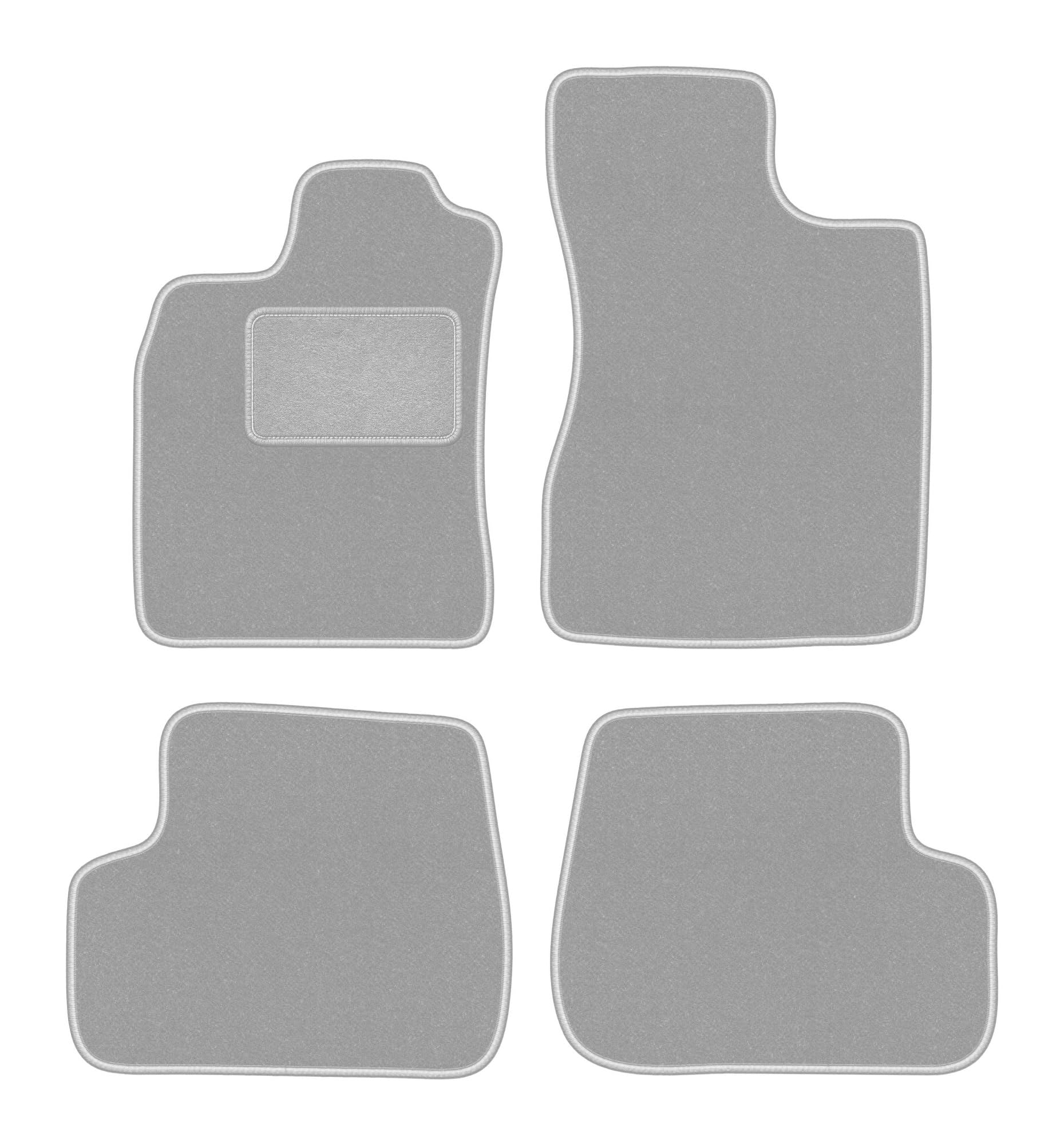 Lot de 4 Tapis Moquette sur Mesure pour Renault Twingo I 1993-2006, Oslo