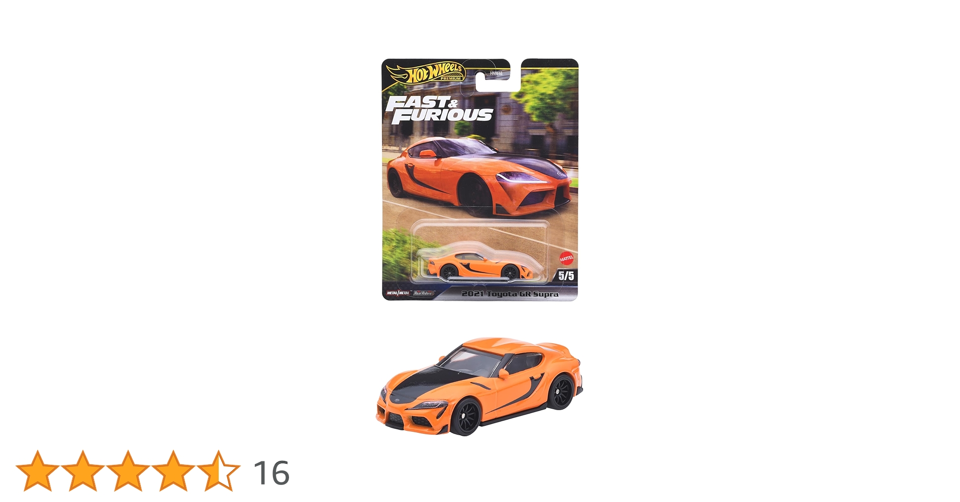 ホットウィール FAST & FURIOUS トヨタ スープラ 2台セット ホットウィール トヨタ スープラ ワイルドスピード 2台セット