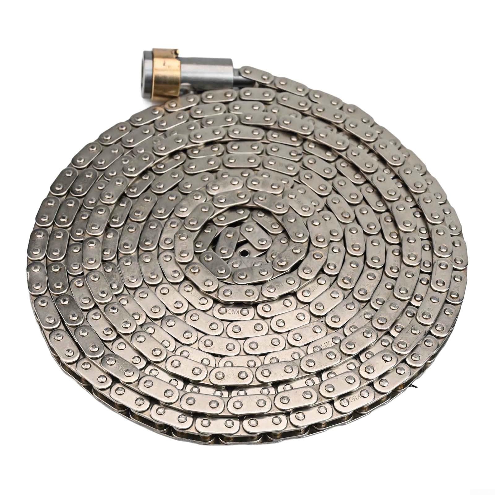 Chaîne de rechange pour rameur Concept 2 modèle C, D et E Chaîne en nickel silencieuse Expérience lisse Installation facile Ajustement parfait pour une fonctionnalité optimale